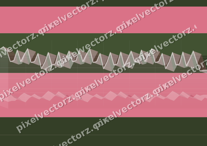 Soft pastel chart background in pink and dark lime