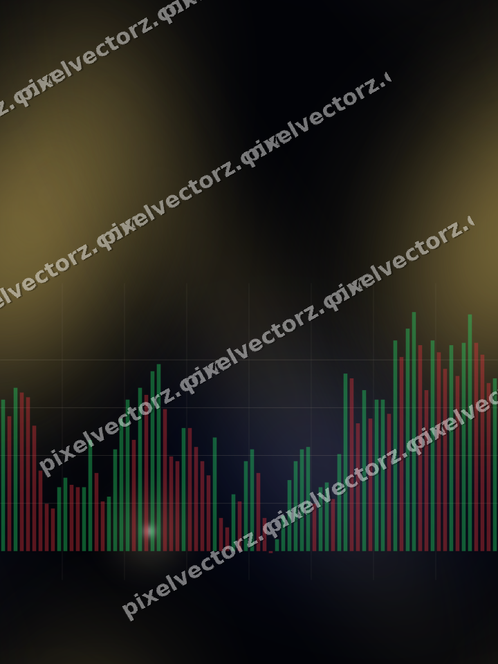 Nahtloser Neon Diagramm Hintergrund in Bernstein und Blau