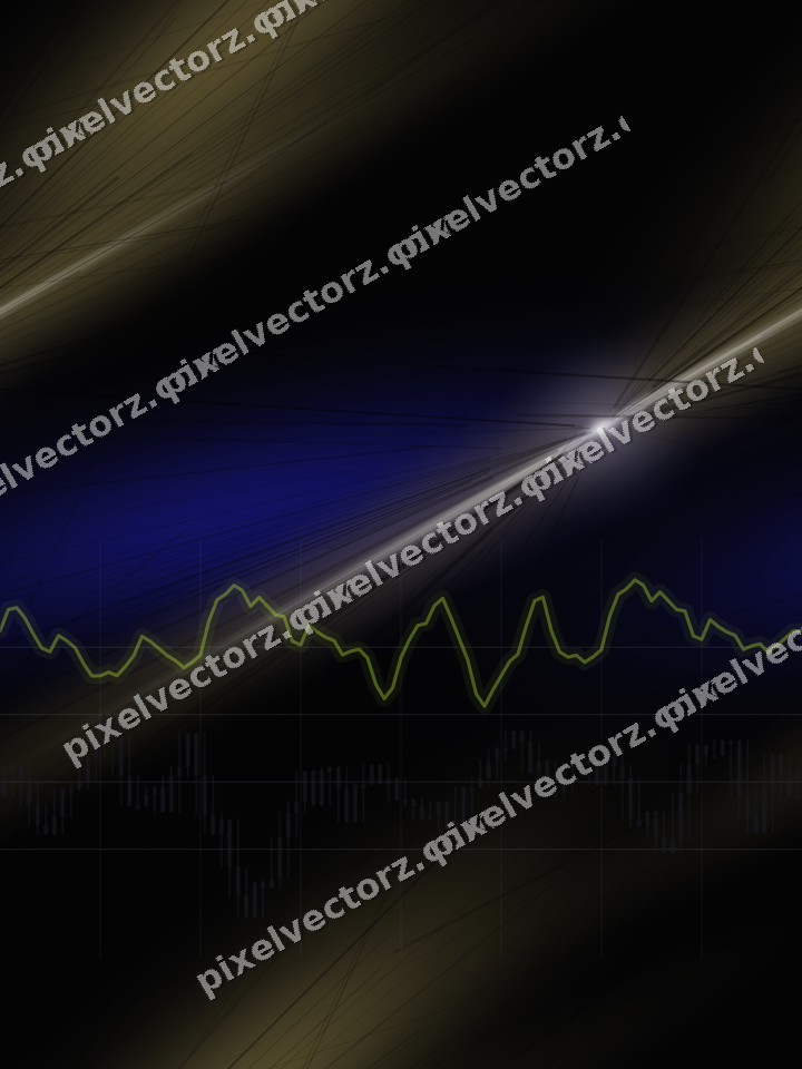 Nahtloser Neon Diagramm Hintergrund in Blau und Violett