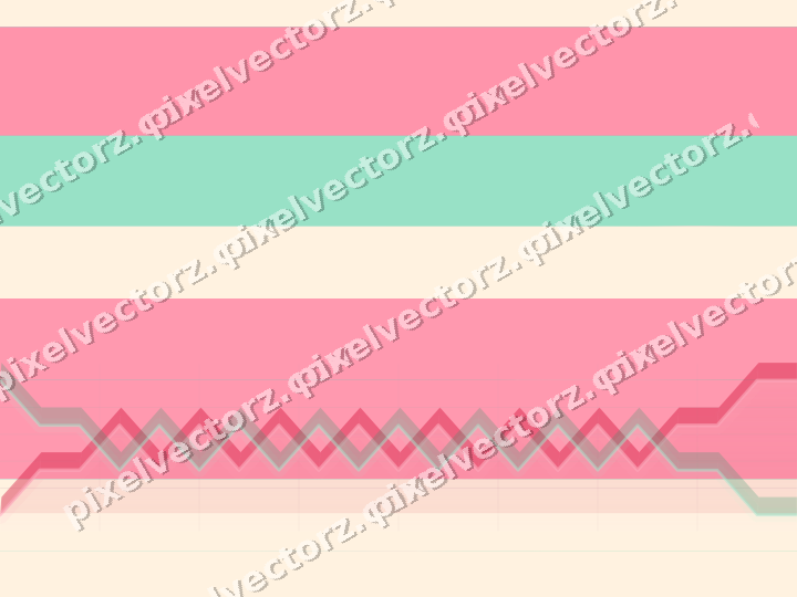 Glowing neon chart background in pale pink and pale amber