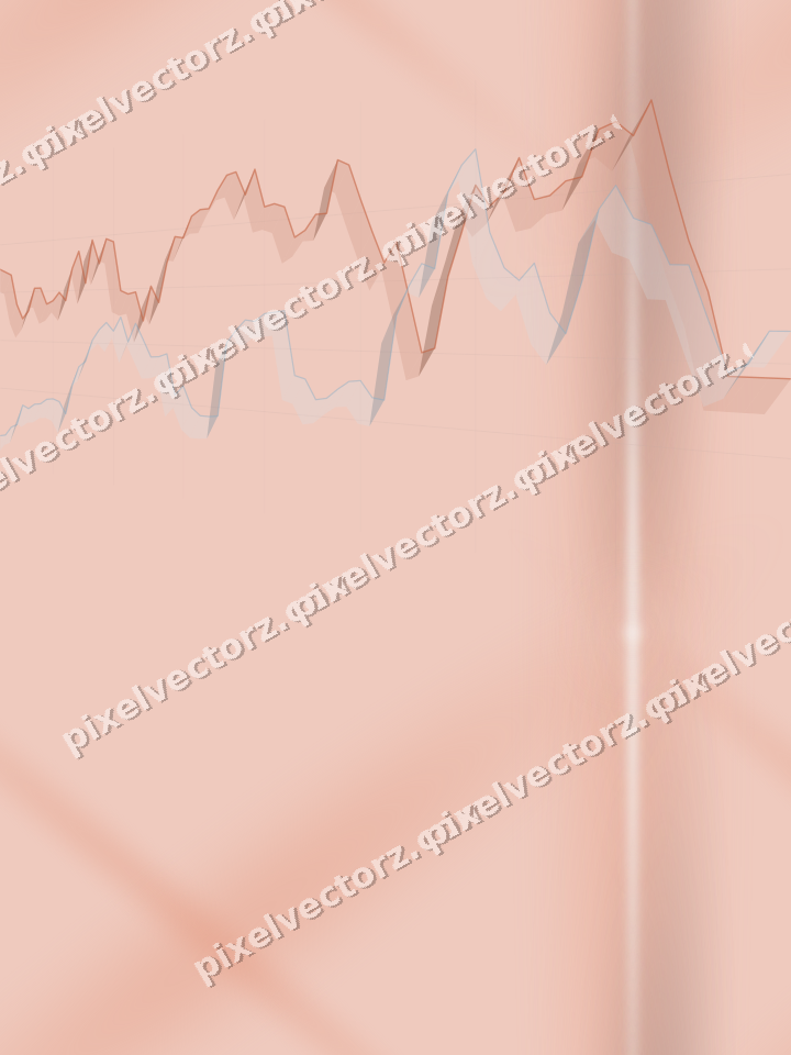 Nahtloser Pastell Diagramm Hintergrund in Orange und Türkis