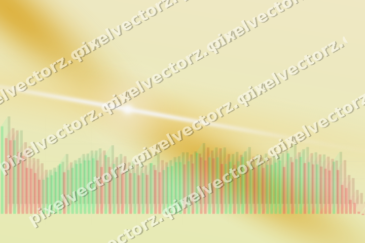 Soft pastel chart background in amber and purple