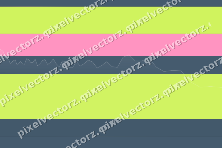 Glowing neon chart background in lime and amber