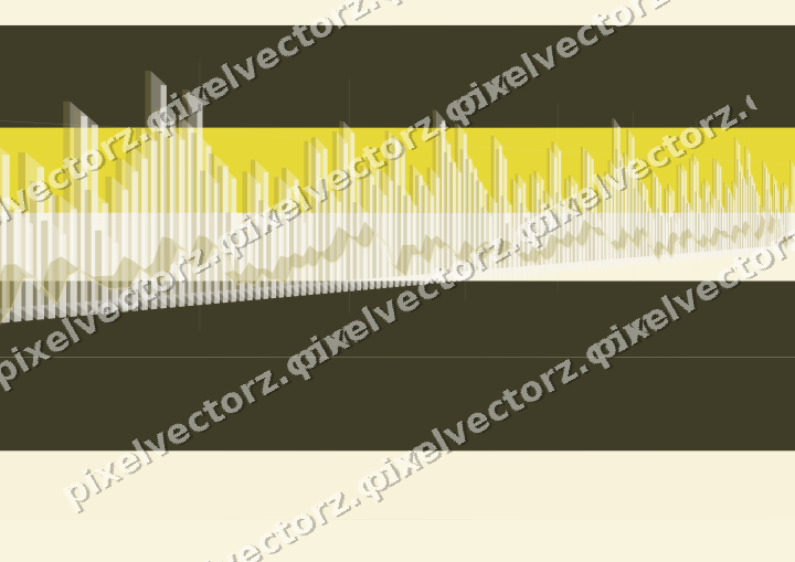 Soft pastel chart background in dark amber and yellow