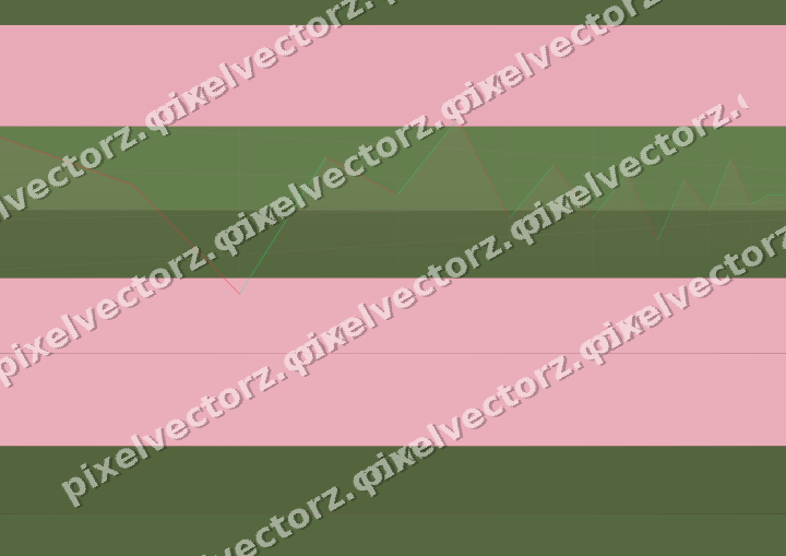Glowing neon chart background in pink and lime