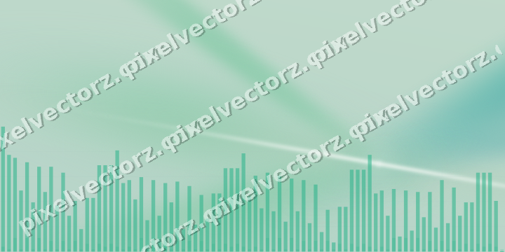 Soft pastel chart background in green and teal