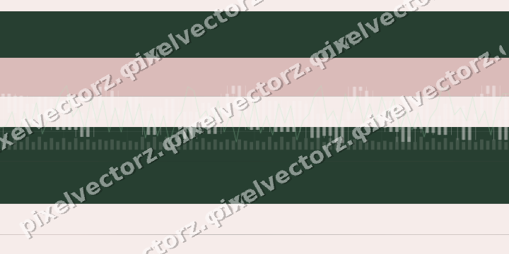 Glowing neon chart background in dark green and red