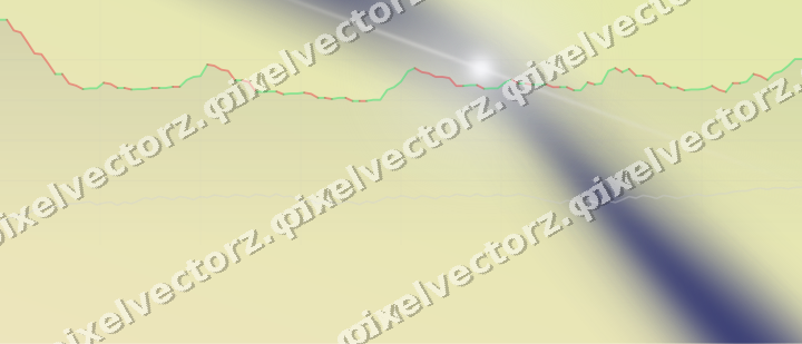 Soft pastel chart background in dark blue and amber