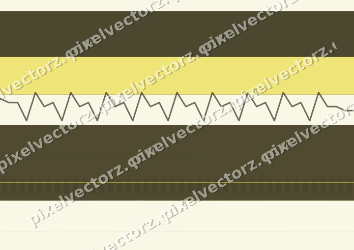 Glowing neon chart background in amber and yellow
