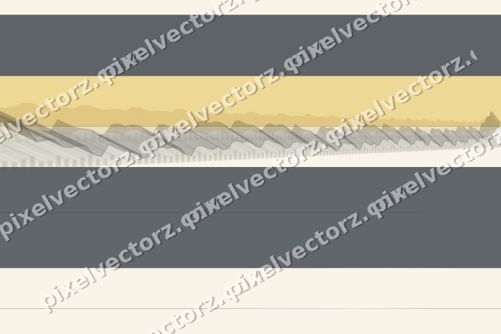 Glowing neon chart background in blue and amber