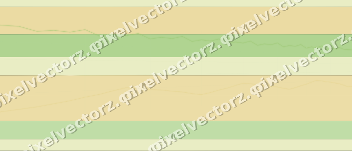 Glowing neon chart background in lime and yellow
