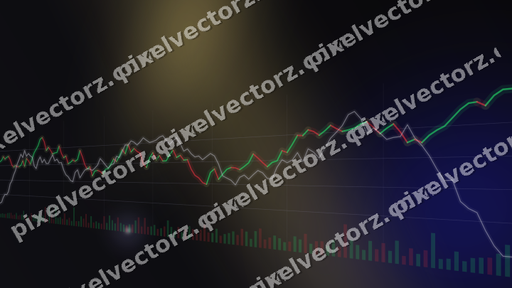 Leuchtender Neon Diagramm Hintergrund in Blau und Violett