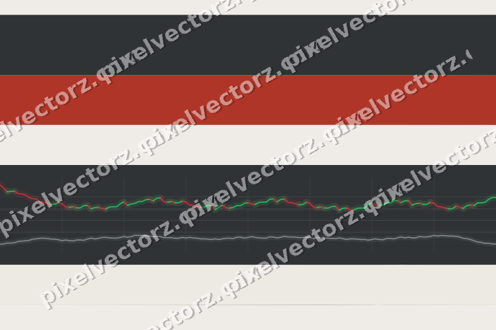 Soft pastel chart background in red and pale amber