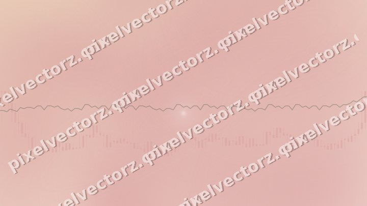 Soft pastel chart background in red and dark green