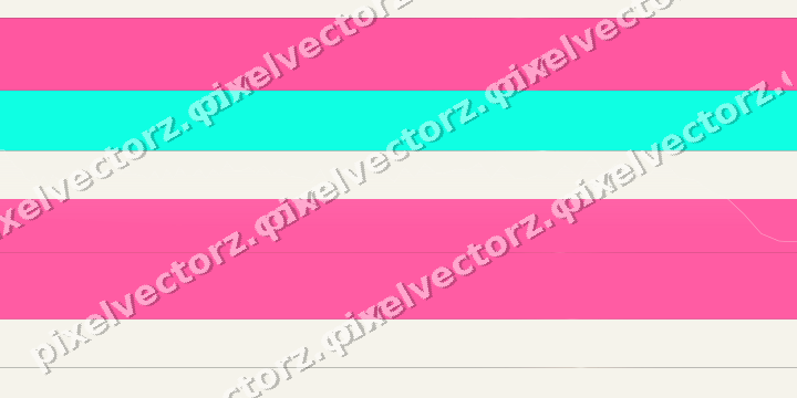 Glowing neon chart background in pink and orange
