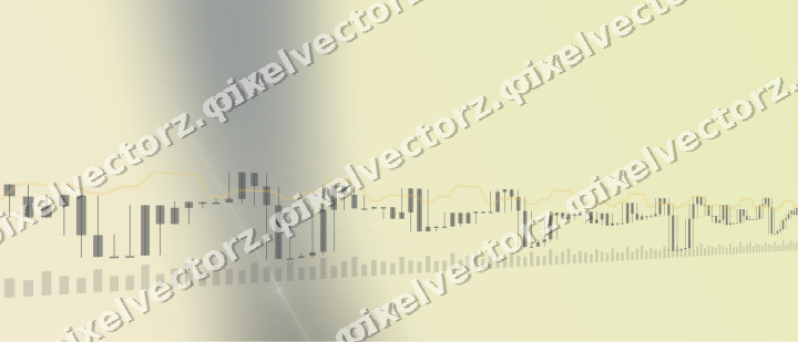 Soft pastel chart background in amber and grey