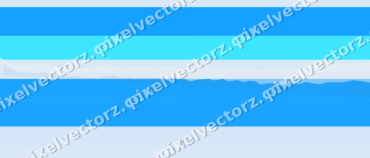 Soft pastel chart background in cyan and blue