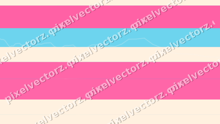 Glowing neon chart background in pink and cyan