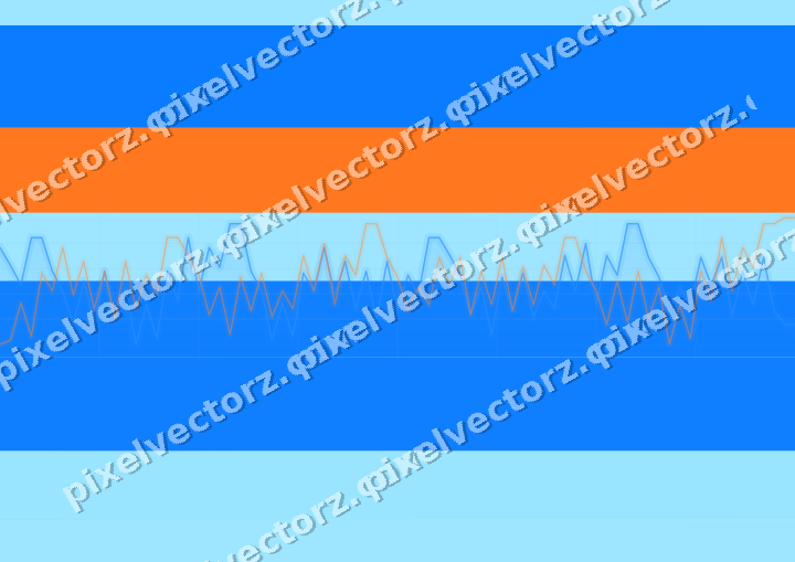 Soft pastel chart background in blue and red