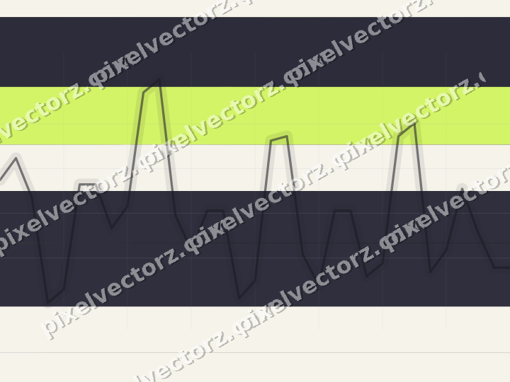 Glowing neon chart background in blue and purple