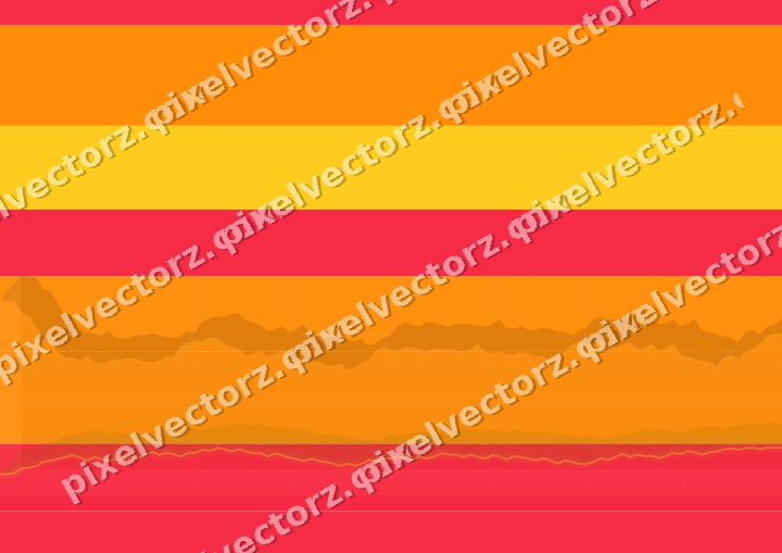 Soft pastel chart background in orange and amber