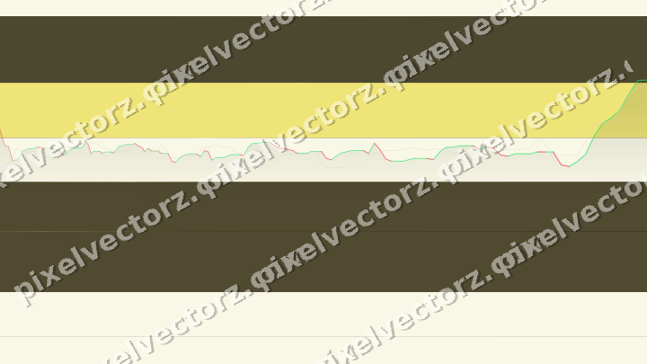 Glowing neon chart background in amber and yellow