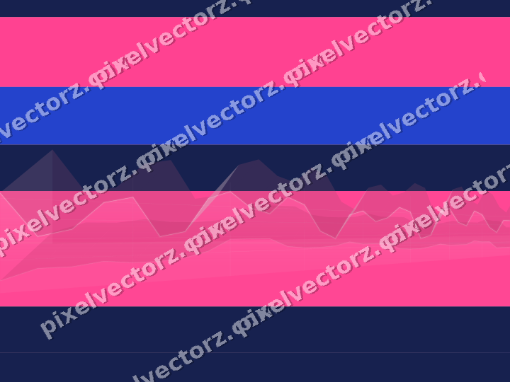 Soft pastel chart background in pink and blue