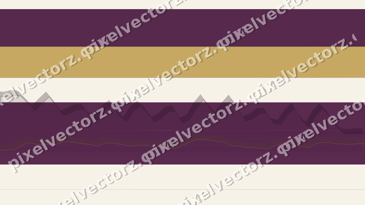 Glowing neon chart background in magenta and amber