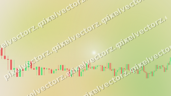 Soft pastel chart background in lime and yellow