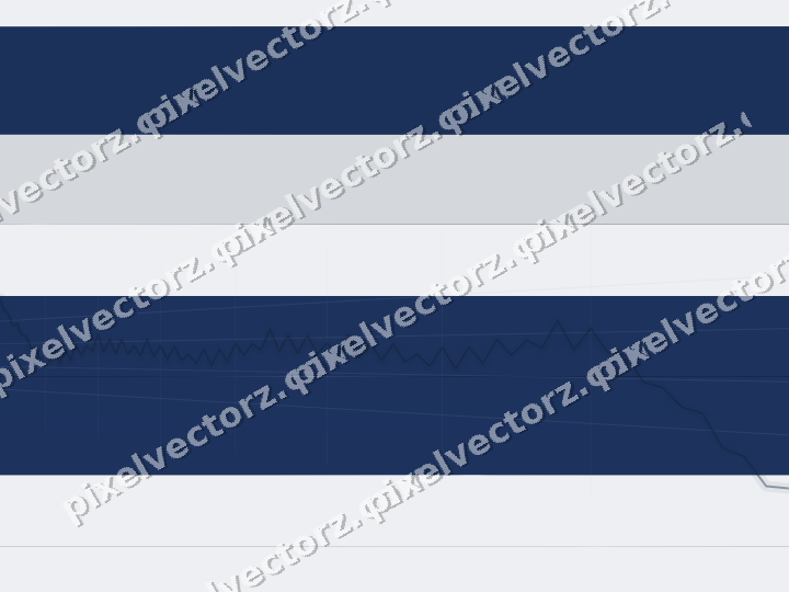 Glowing neon chart background in blue
