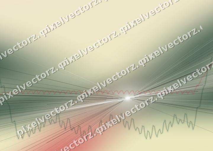 Soft pastel chart background in dark green and red