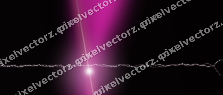 Glowing neon chart background in magenta and lime