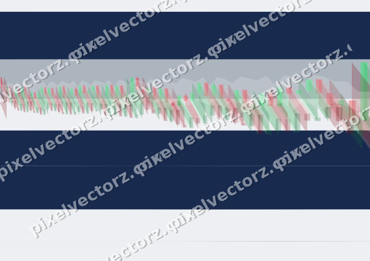 Soft pastel chart background in dark blue and white