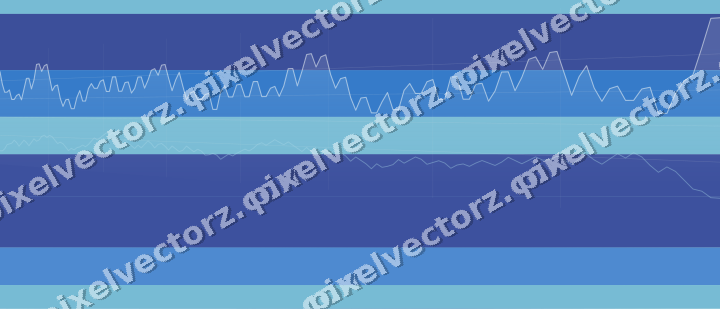 Soft pastel chart background in blue and cyan