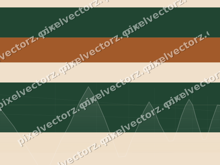 Soft pastel chart background in dark green and orange