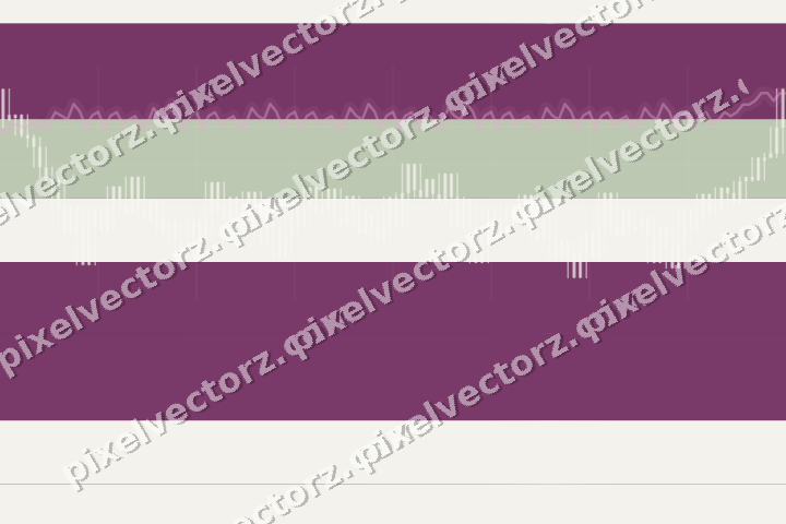 Glowing neon chart background in dark magenta and lime