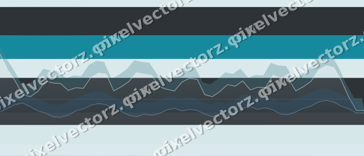 Soft pastel chart background in teal and pale cyan