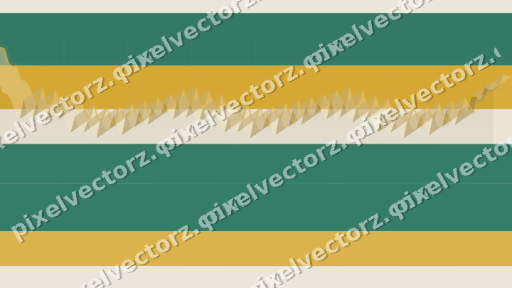 Soft pastel chart background in amber and green