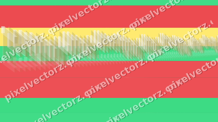 Glowing neon chart background in red and orange