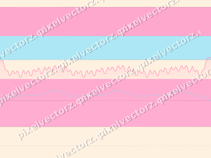 Glowing neon chart background in pink and cyan