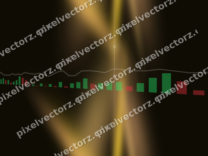 Nahtloser Neon Diagramm Hintergrund in Bernstein und Orange