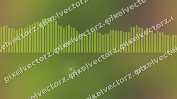 Nahtloser Neon Diagramm Hintergrund in Limette und Bernstein
