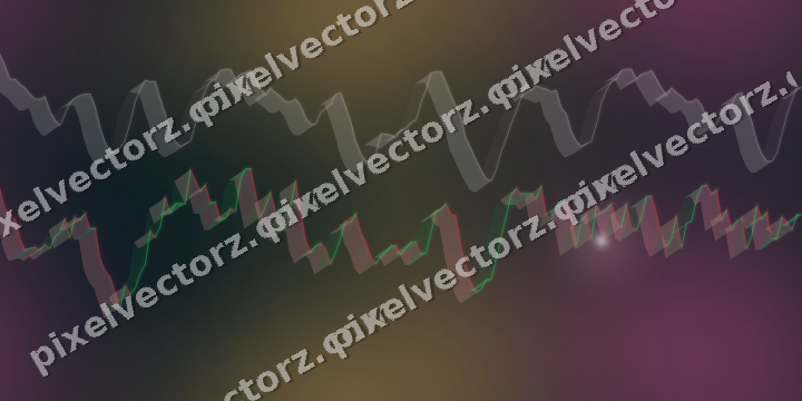 Nahtloser Neon Diagramm Hintergrund in Rosa und Türkis