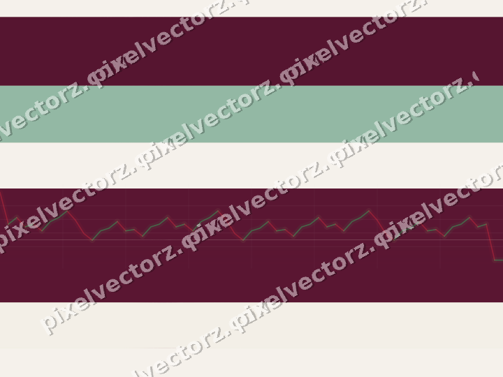 Soft pastel chart background in dark pink and green