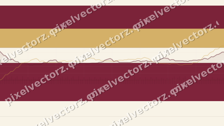 Glowing neon chart background in dark pink and amber