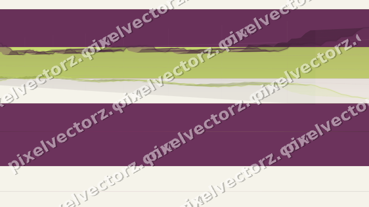 Glowing neon chart background in magenta and lime