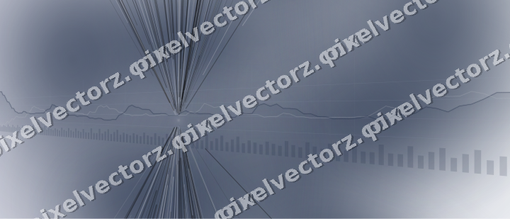 Soft pastel chart background in dark blue and white