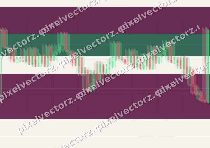 Glowing neon chart background in dark magenta and pink