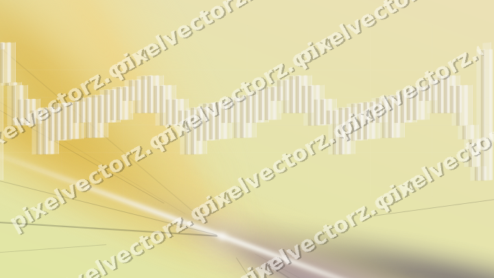 Soft pastel chart background in amber and purple