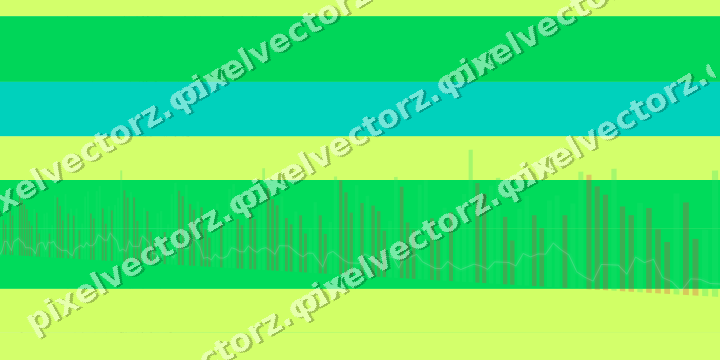 Soft pastel chart background in green and lime